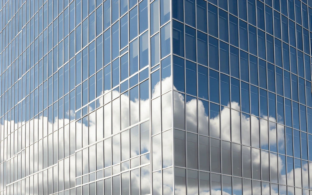 Modern Australian financial district architecture